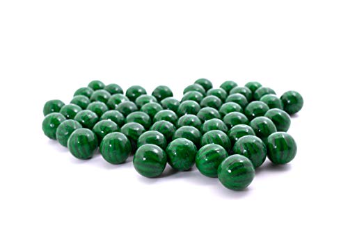 Watermelon Dubble Bubble Bubble Gum - 3 LB Resealable Stand up Candy Bag (approx. 180 Pieces) - 1 Inch Gumballs for Vending Machines - Bulk Filler Can