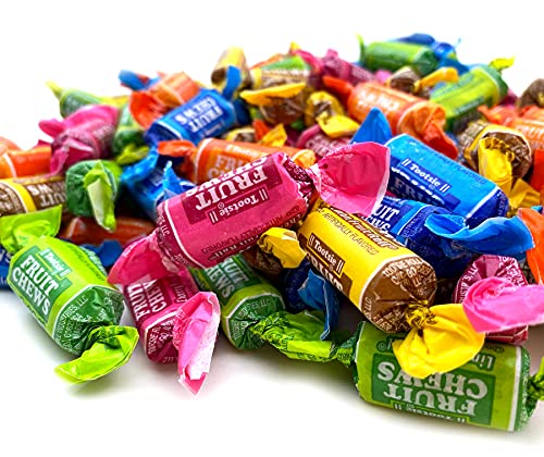 CrazyOutlet Tootsie Roll Assortment Fruit Flavored Chews Candy - Bulk Pack 2 Lbs thumbnail