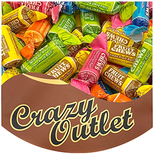 CrazyOutlet Tootsie Roll Assortment Fruit Flavored Chews Candy - Bulk Pack 2 Lbs thumbnail