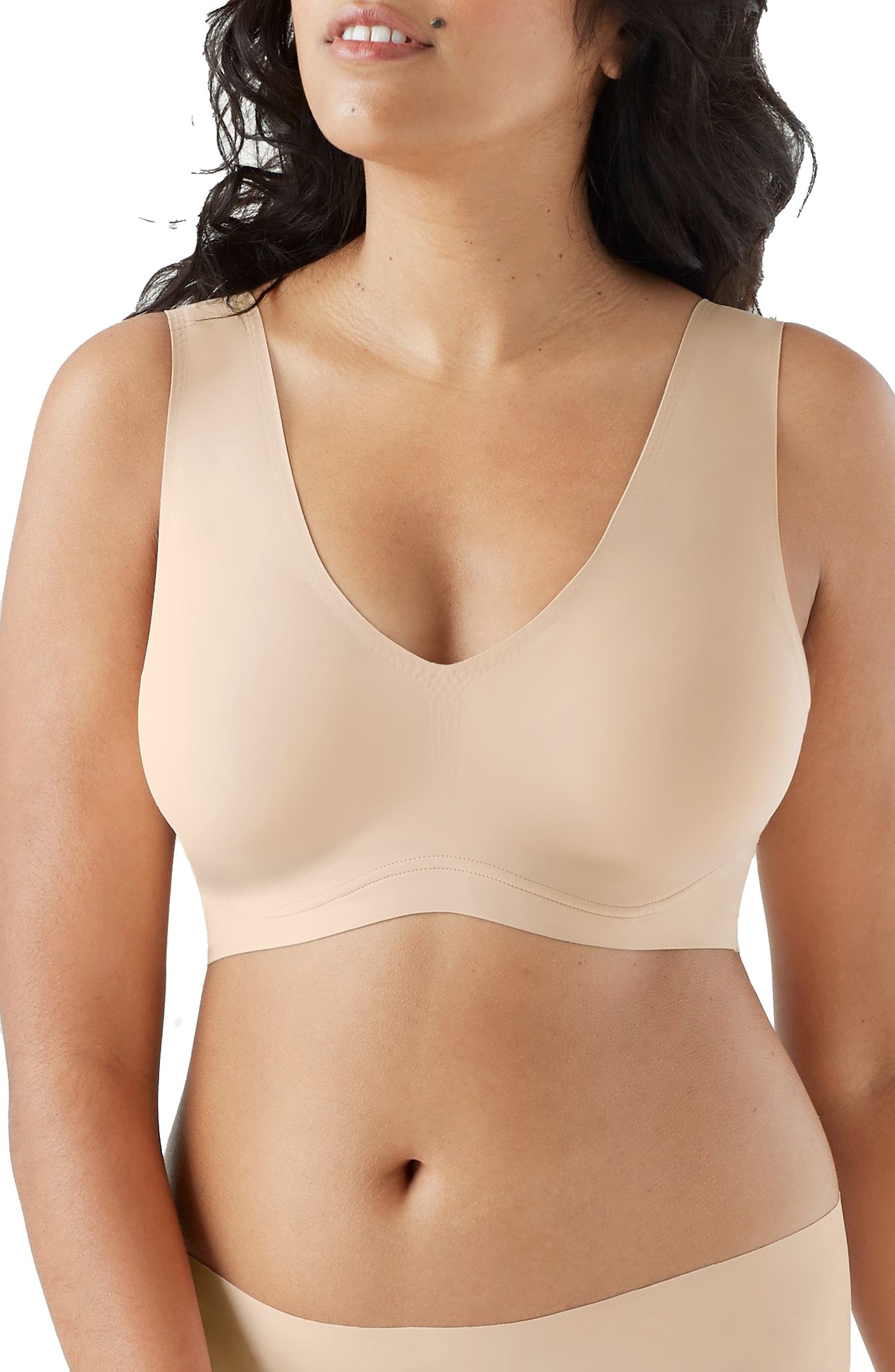 True & Co. True Body Lift V-Neck Bralette, Size X-Small in Dulce at Nordstrom