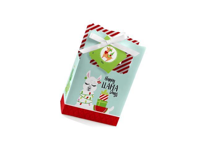 Fa La Llama - Christmas and Holiday Party Gift Boxes - Set of 12