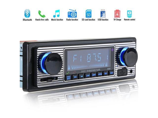 Bluetooth Classic Car Radio 12V 5513 Car MP3 Player Bluetooth Hands-free Music U Disk Card Radio Instead of the Original Car CD