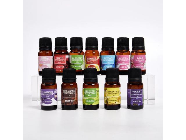 10ml Car Flavoring 12 Flavors Car Natural Plant Essential Air Humidifier Freshener Water Soluble Perfume Oil