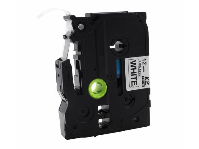 Negro Sobre Blanco Etiqueta Cinta Para Hermano P-Touch PT1010 PT-1010 PT1010B PT-1010B PT1010NB PT-1010NB PT1010R PT-1010R
