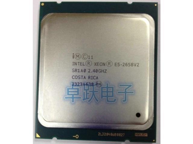 E5-2658V2 Intel Xeon E5-2658 V2 SR1A0 2.40GHz 10-core 25MB LGA2011 E5 2658V2 Processor