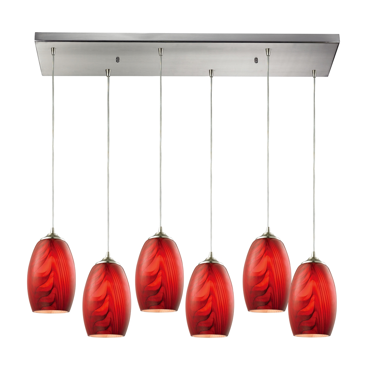 Elk Lighting 31610/6RC Tidewaters 6 Light 30