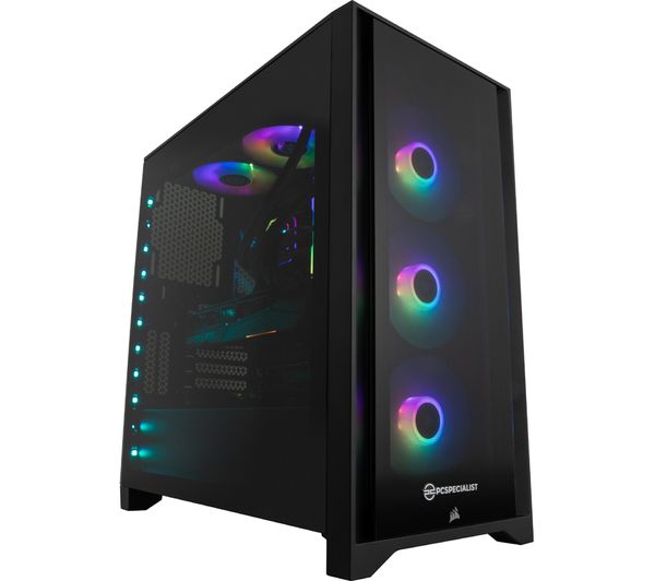 PCSPECIALIST Vortex XQ Corsair ICUE Certified Gaming PC - Intel Core I7, RTX 3070, 2 TB HDD & 1 TB SSD