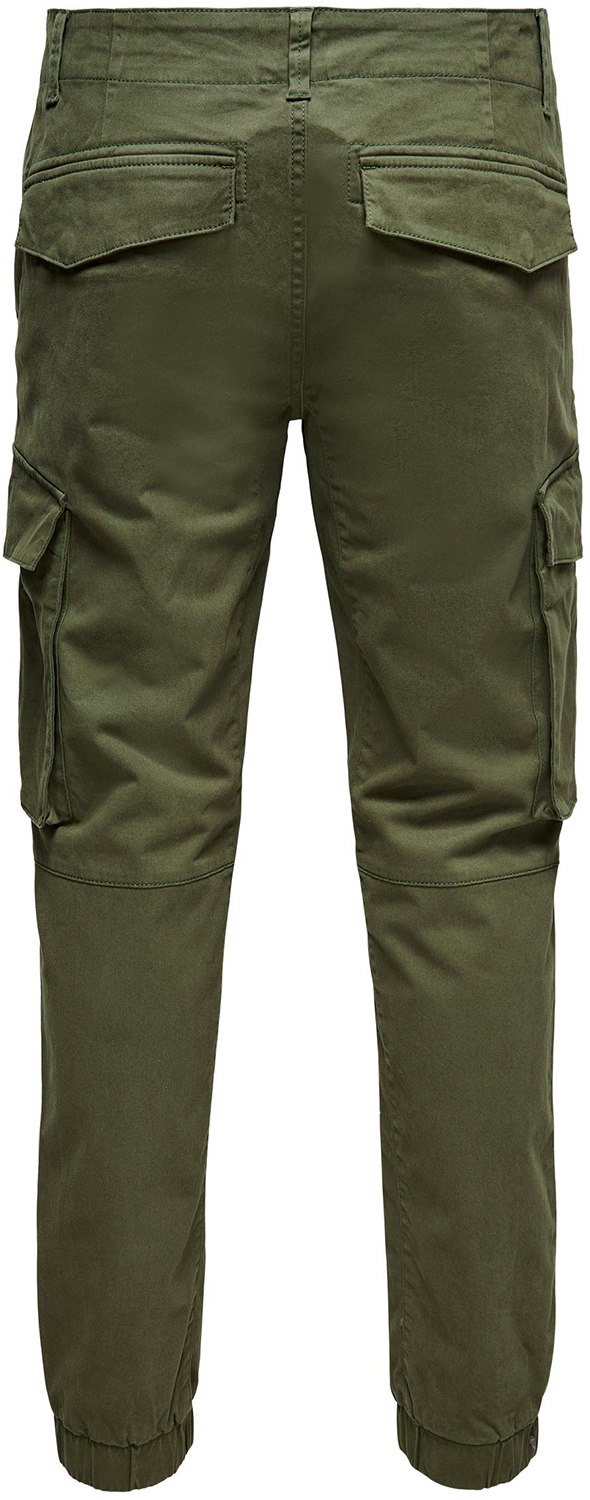 Only & Sons - Kim Cargo PG 0490 Olive Night - Pants thumbnail
