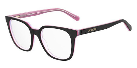 Moschino Love MOL590 807 Women’s Glasses Black Size 52 - Free Lenses - Blue Light Block Available