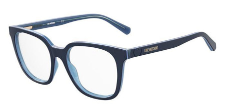 Love Moschino, Glasses, Female, Blue, ONE SIZE, Acetate Frame Glasses
