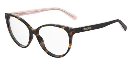 Moschino Love MOL591 086 Women’s Glasses Tortoiseshell Size 57 - Free Lenses - Blue Light Block Available