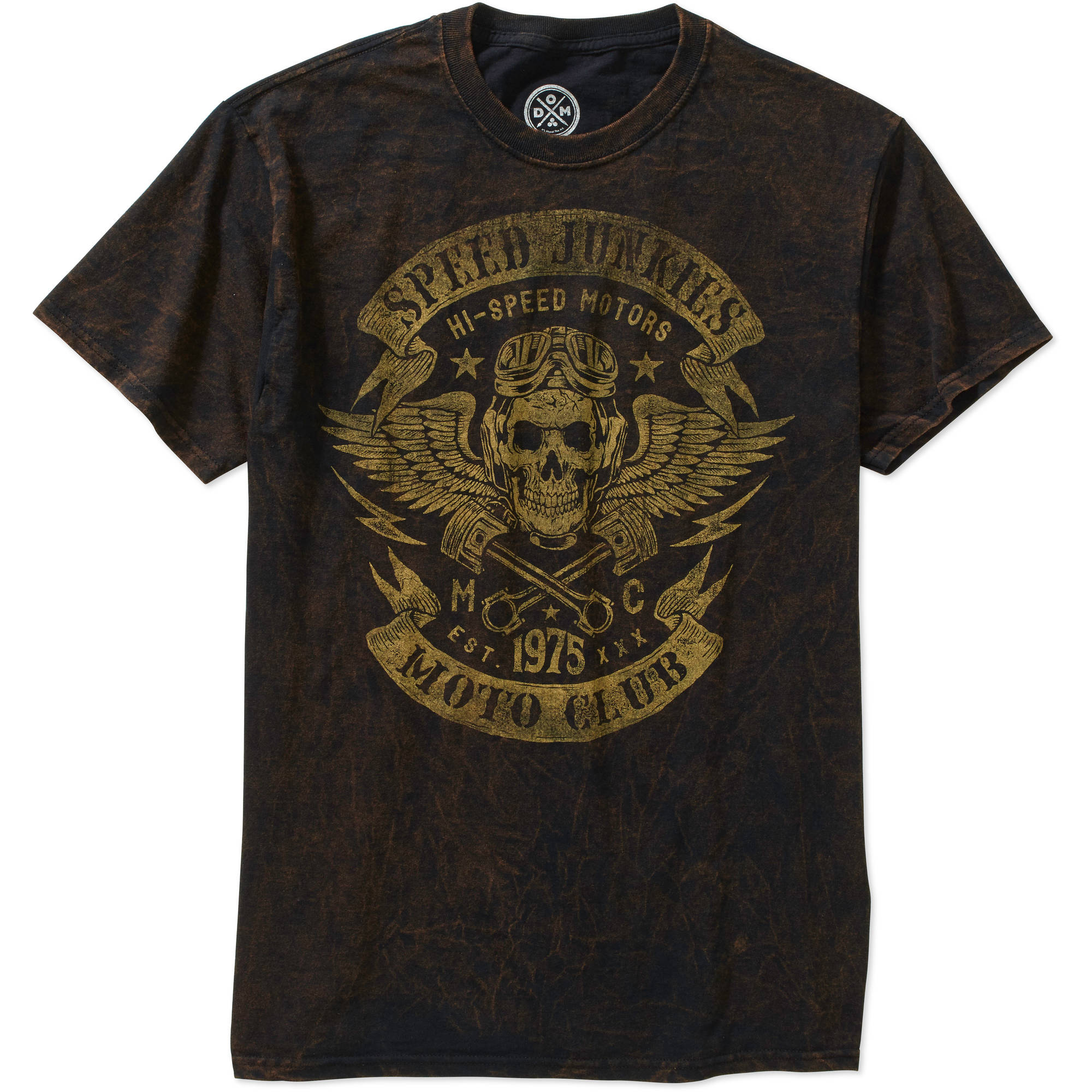 Skull Biker Club Big Men's Graphic Tee
