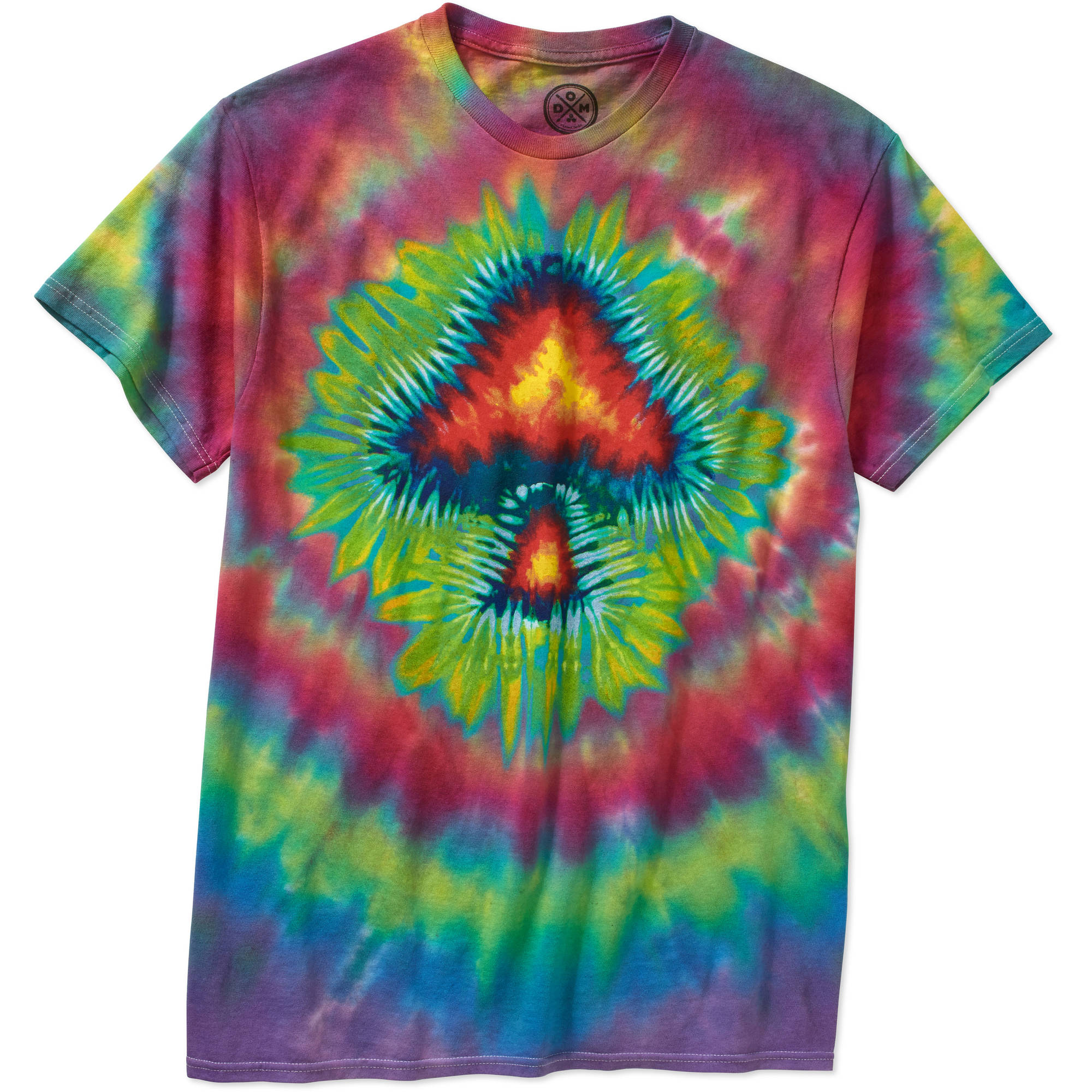 Mushroom Tie Dye Big Men's Graphic Tee