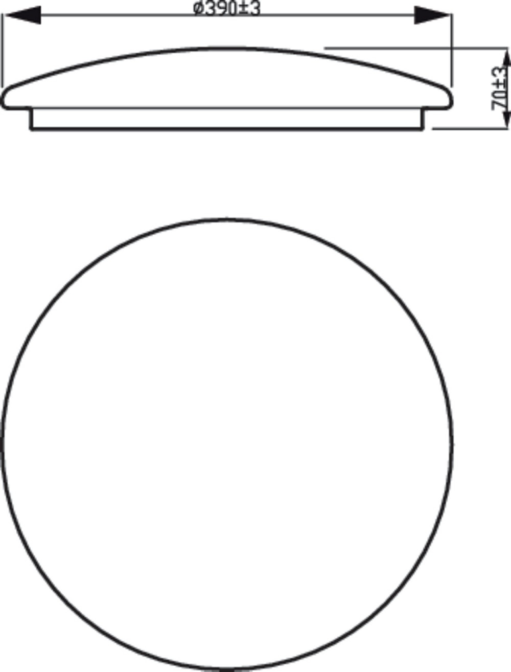 Philips Moire LED Ceiling Lamp Round 4,000K White thumbnail