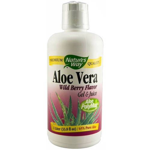 Nature's Way Aloe Vera Gel and Juice Berry, 1 LTR