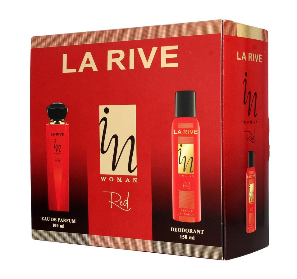 La Rive Ladies in Woman Red Gift Set Fragrances 5901832067801