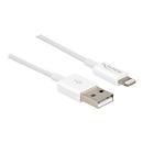 DeLOCK USB Data and Power Cable for iPhone. iPad. iPod White 1 M thumbnail