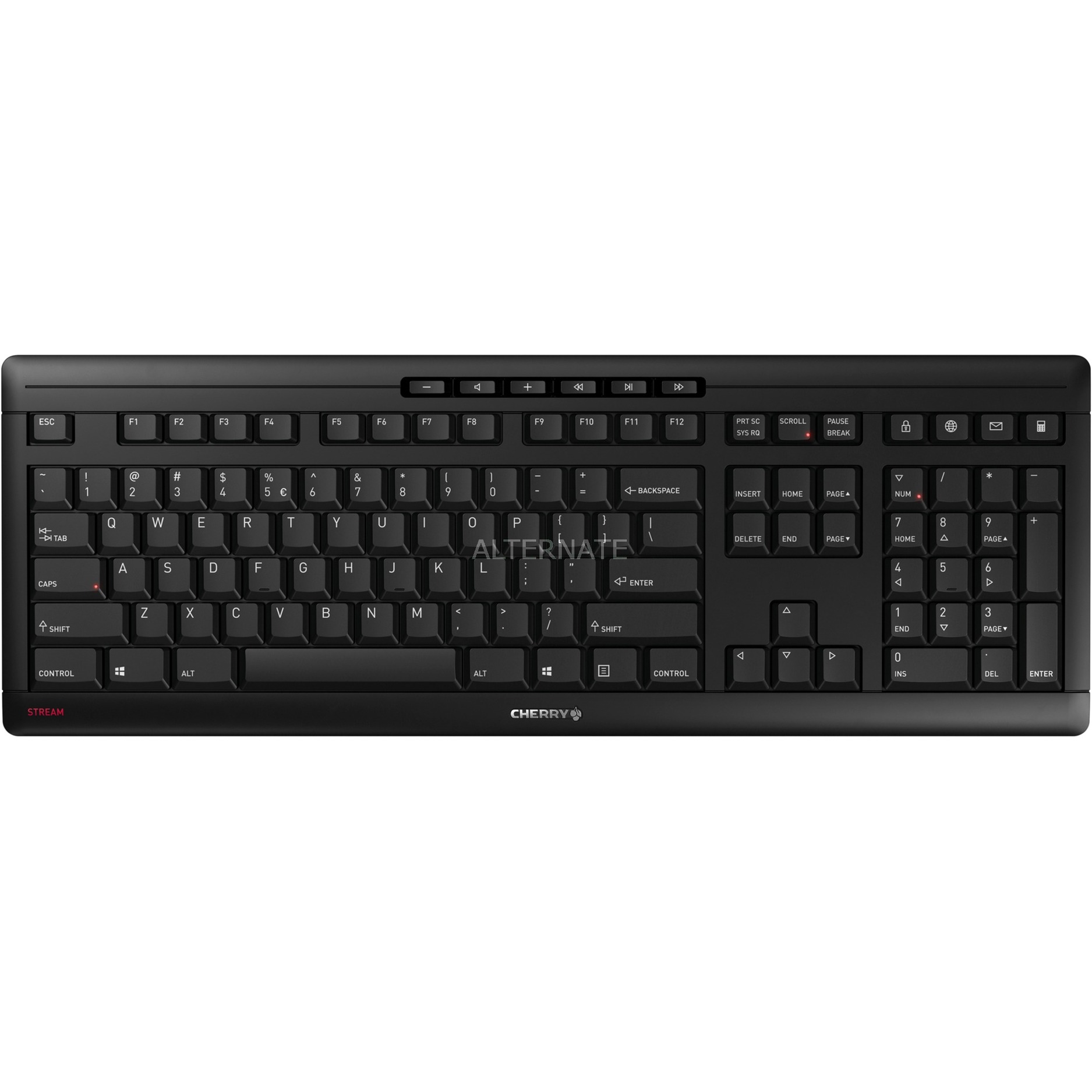 Contour Design Stream Wireless Keyboard Universal RF Wireless + USB QW