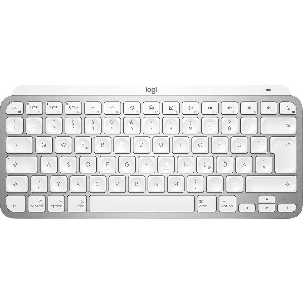 Logitech MX Keys Mini for Mac - Bluetooth Keyboard in Pale Gray