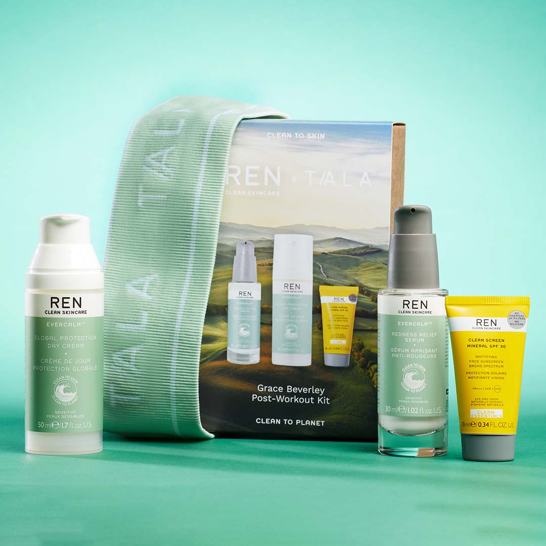 TALA X REN Post-Workout Skincare Kit
