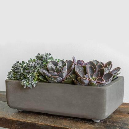 93-196-5104 Geo Rectangular Footed Planter - Fiber Cement  4-Piece