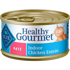 Blue Buffalo Healthy Gourmet Pate Chicken Entree Indoor Adult Canned Cat Food, 3-oz, Case of 24