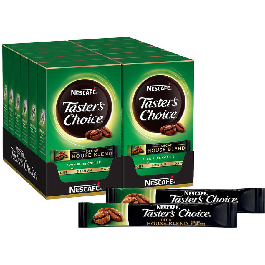 Diet info for Nescafe Taster's Choice Decaf House Blend Instant Coffee