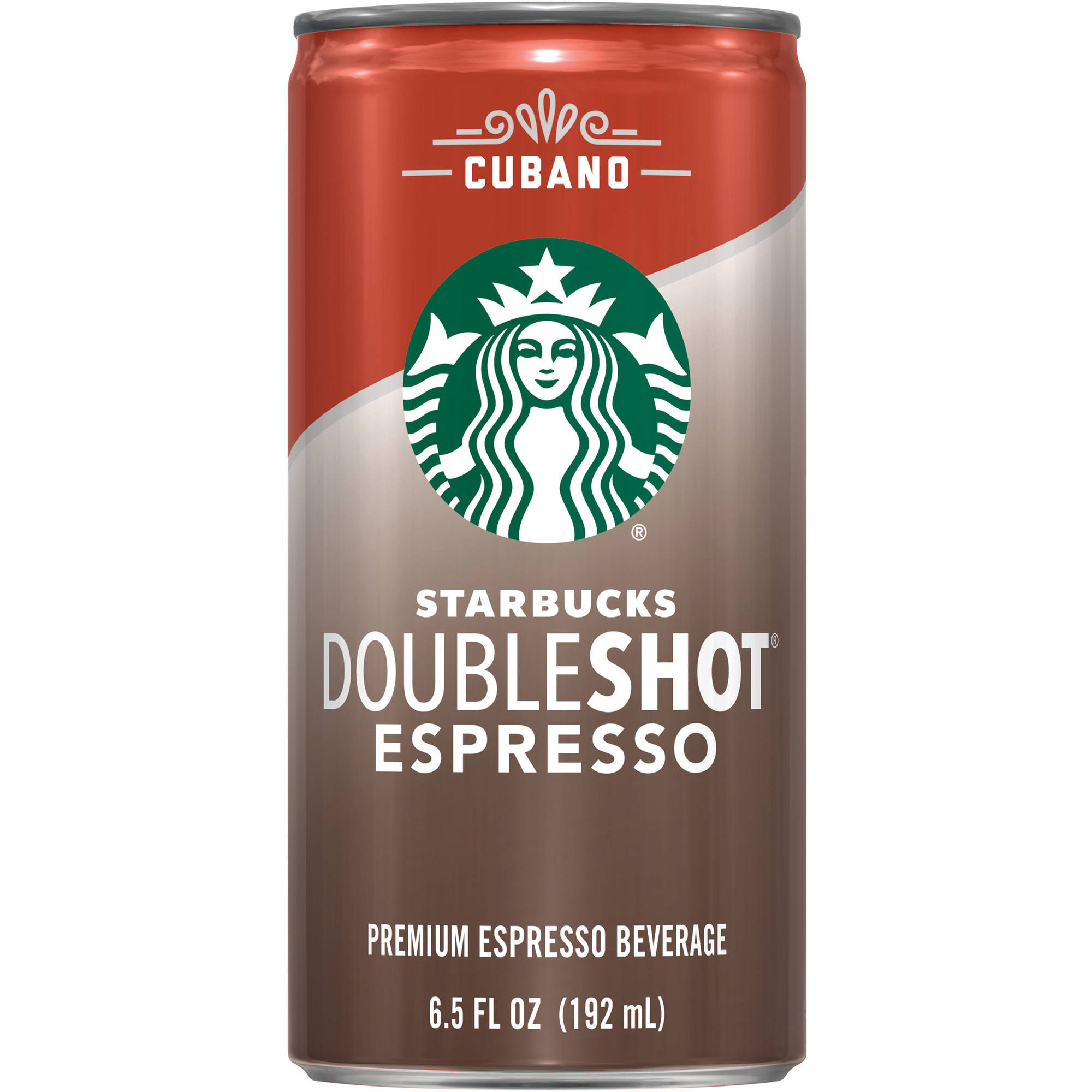(4 Cans) Starbucks Doubleshot Espresso Cubano Premium Espresso Beverage, 6.5 Fl Oz