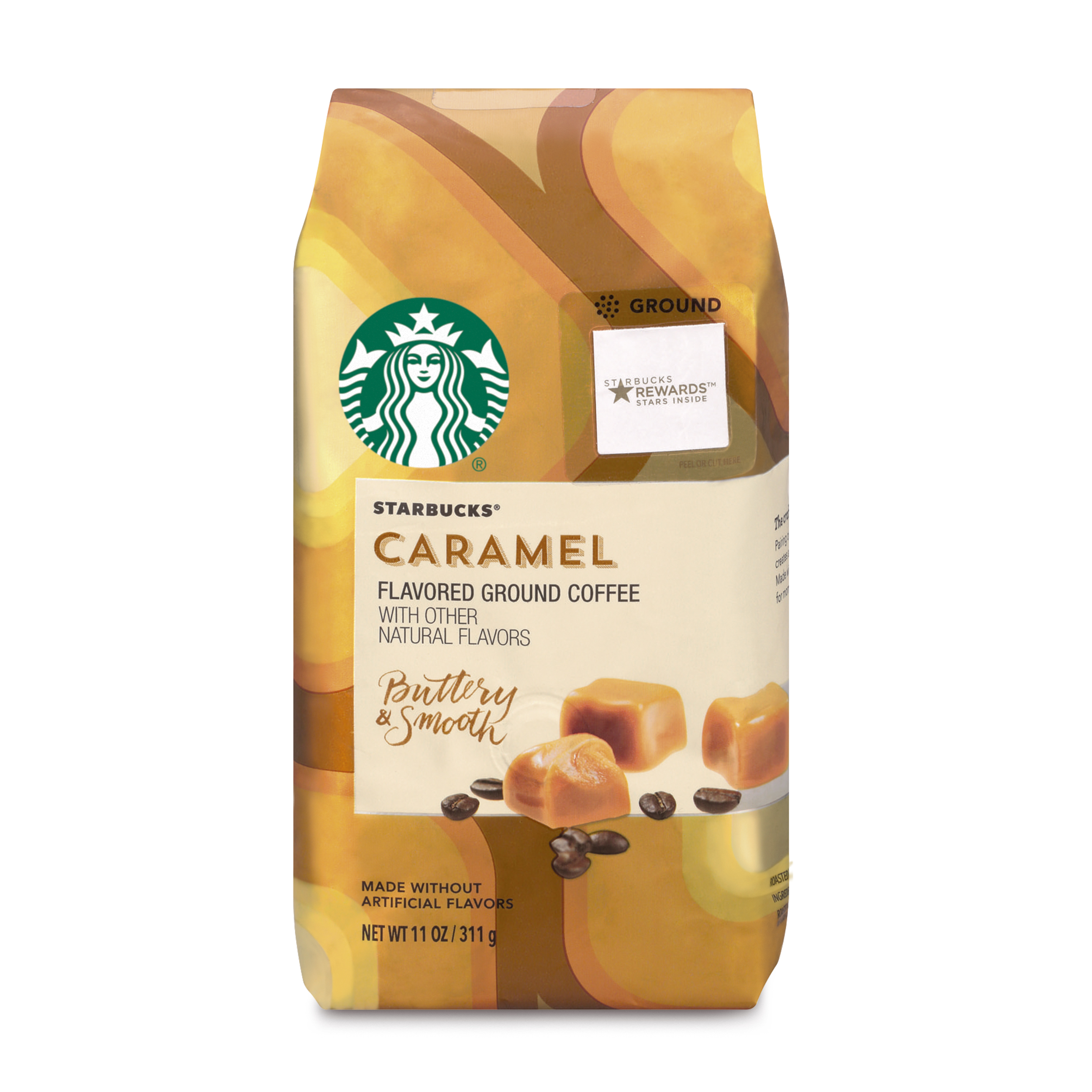 Starbucks Caramel Light Roast Ground Coffee - 11oz