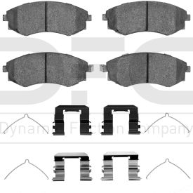 DFC 3000 Ceramic Pads and Hardware Kit - Dynamic Friction Company 1310-0700-02