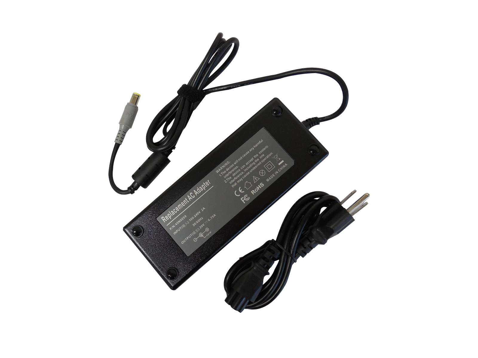 Superb Choice 135W Lenovo ThinkPad W510 #4318, 4319, 4387, 4389, 4391, 4875, 4876 Laptop AC Adapter