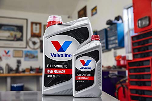 Valvoline Full Synthetic High Mileage with MaxLife Technology SAE 5W-20 Motor Oil 5 QT thumbnail