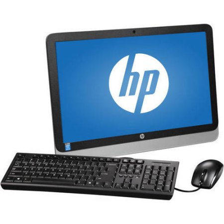 Refurbished HP 22-3119 All-in-One Desktop PC with Intel Pentium G3260T Processor, 6GB Memory, 23.5