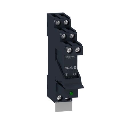 Schneider Electric Harmony Relay RSB Series Interface Relay, DIN Rail, 24 V Dc Coil, DPDT