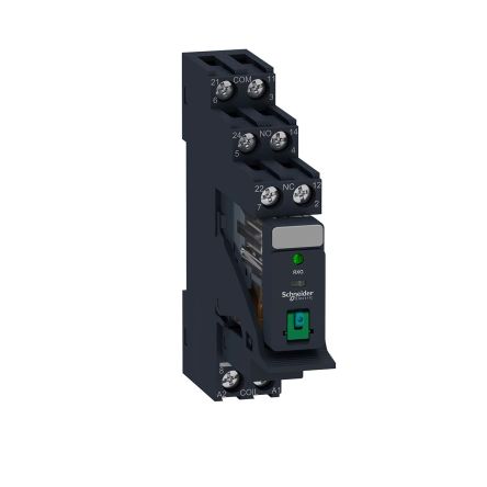 Schneider Electric Harmony Relay RXG Series Interface Relay, DIN Rail, 24 V Dc Coil, DPDT