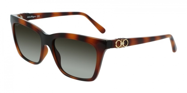 Ferragamo Women's 55mm Havana Sunglasses
