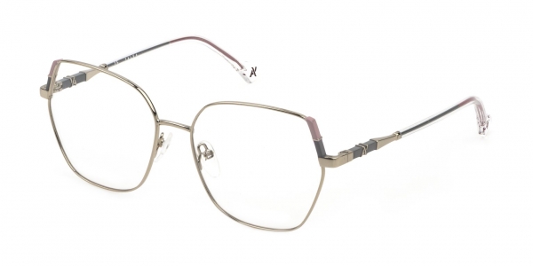Yalea VYA016 0492 Womenâs Glasses Gold Size 55 - Free Lenses - HSA/FSA Insurance - Blue Light Block Available