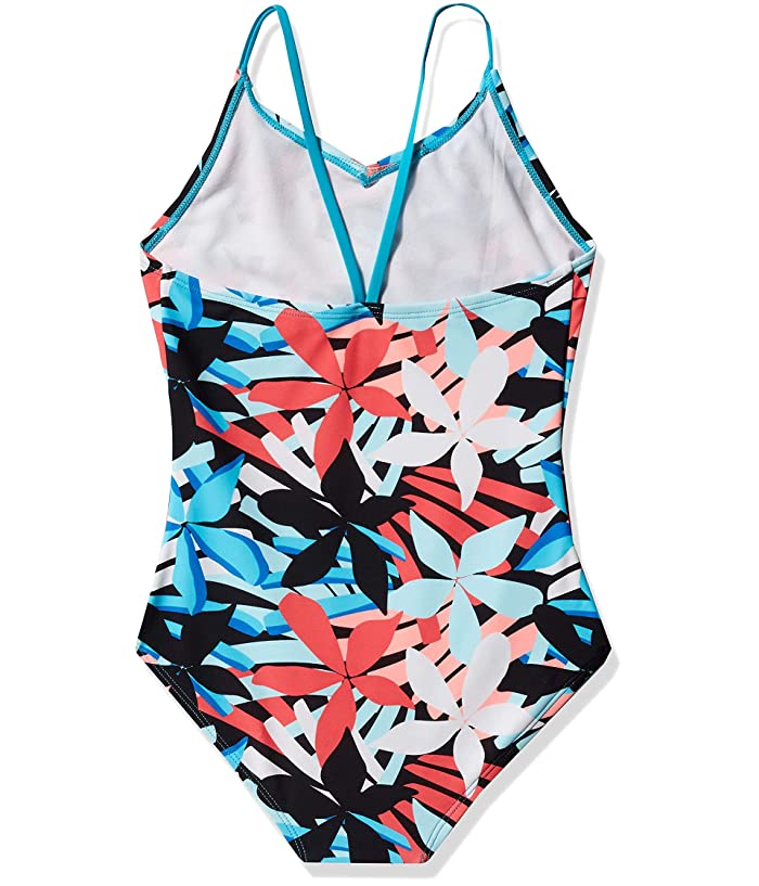 Kanu Surf Girls  Daisy Beach Sport 1-Piece Swimsuit 10 Rowan Blue thumbnail