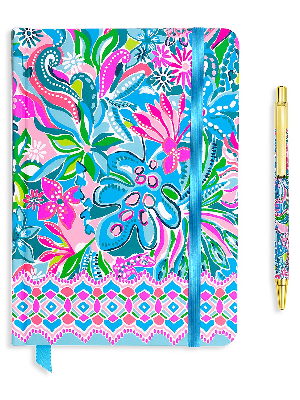 Lilly Pulitzer Golden Hour Journal with Pen