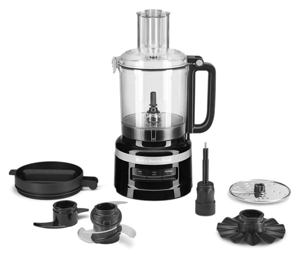 KitchenAid 9 Cup Food Processor in Black, KFP0921OB
