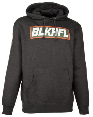 Black Rifle Coffee Company BLKRFL Long-Sleeved Hoodie for Men - Charcoal - XL
