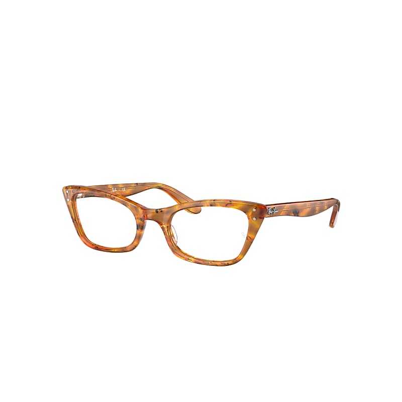 Ray-Ban Lady Burbank RX 5499 8144, Including Lenses, BUTTERFLY Glasses, FEMALE