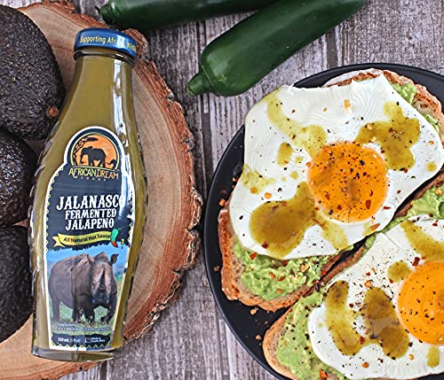 African Dream Foods Jalanasco - Fermented Jalapeno Hot Sauce  5 Fl Oz thumbnail
