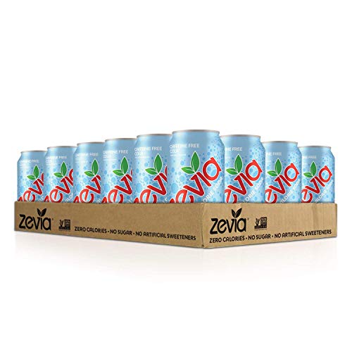 Zevia Zero Sugar  Caffeine Free Cola Soda  12 Fl Oz (Pack of 24) thumbnail