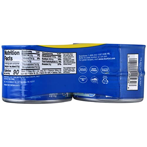 StarKist Chunk Light Tuna in Water - 5 Oz Can (Pack of 4) thumbnail