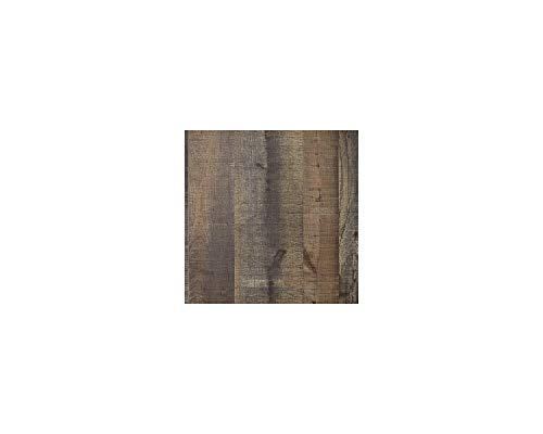 Signature Design by Ashley Trinell Rustic Entertainment Center Bridge, Sold Seperately, Brown with Gray Planked Finish