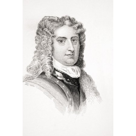 John Churchill 1St Duke of Marlborough 1650-1722 English General and Statesman from Old Englands Worthies by Lord Brougham and Others Published London