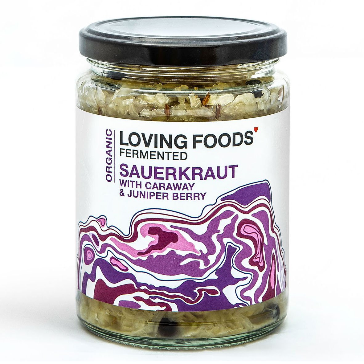 Loving Foods Fermented Organic With Caraway & Juniper Berry