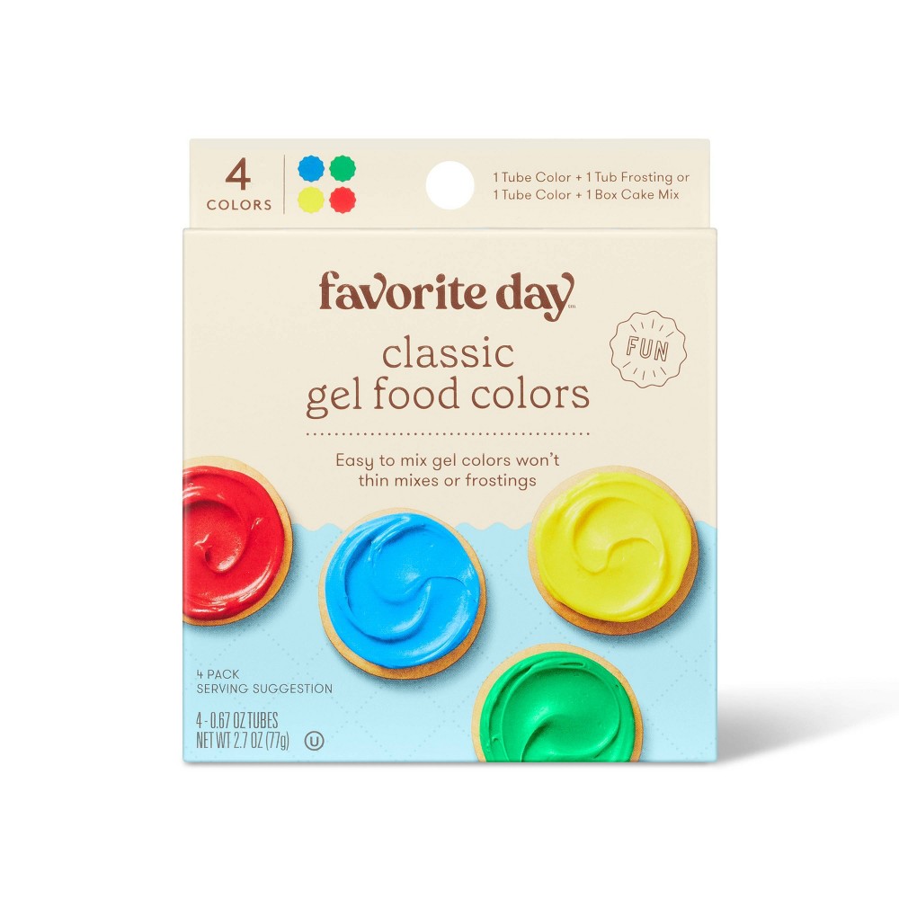 Classic Gel Food Coloring - Favorite Day™ Image