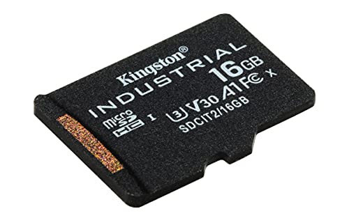Kingston 16 GB Industrial Grade MicroSDHC MicroSD, Class 10, U3, A1, UHS-I thumbnail